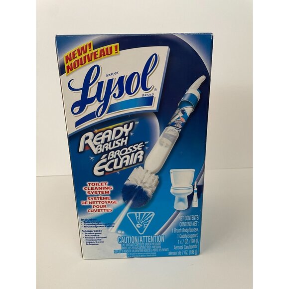 Lysol Ready Brush Toilet Cleaning System NEW - Picture 2 of 7
